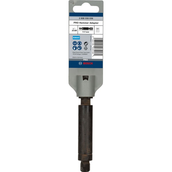 Bosch PRO Hammer Adapter SDS max auf Schaft - 2608550036