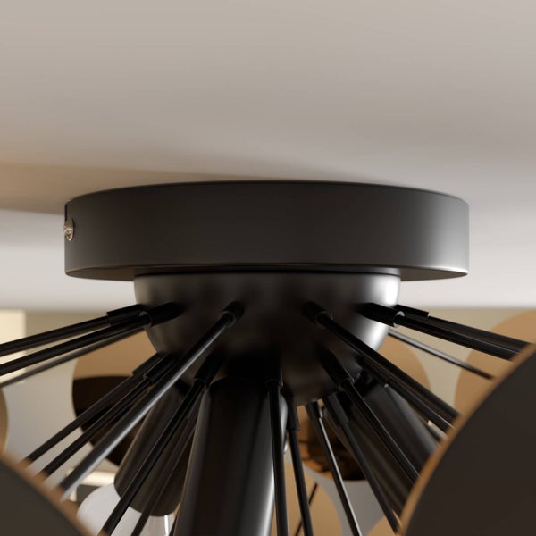 Deckenleuchte mit abstraktem Design