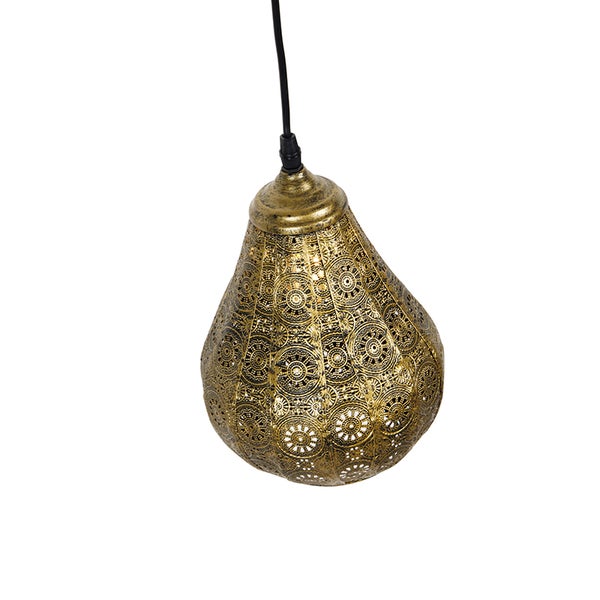 Hängelampe mit orientalischem Muster
