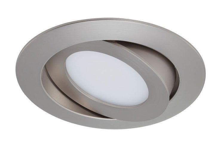 LED Einbauleuchte, Ø 10,6 cm, 6 W, Matt-Nickel, Briloner Leuchten