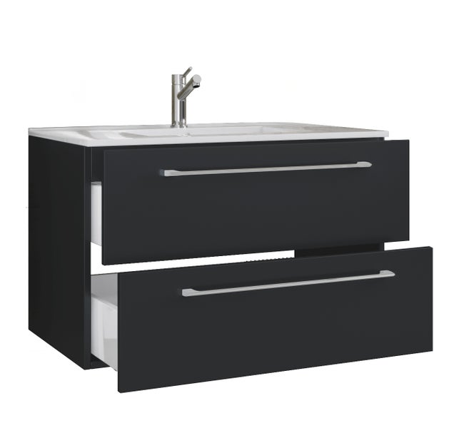 2-tlg. Waschplatz Waschtisch Badinos 2 Schublade