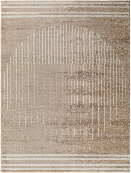 Moderner Skandinavischer Teppich Braun/Beige 200x275 cm ENSO