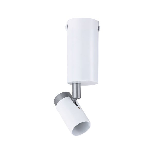 Neordic Wand-/Deckenleuchte Runa GU10 230V max. 20W dimmbar Weiß, Grau