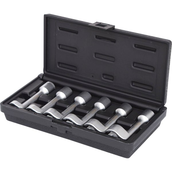 KS TOOLS 1/2 Offener Ring-Steckschlüssel-Satz 6tlg. - 913.1210