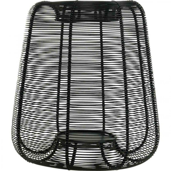 Dekorative Kerzenlaterne aus Metalldraht