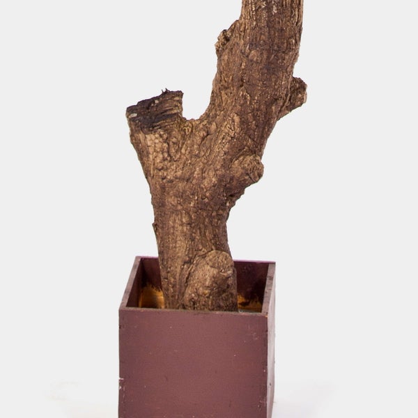 Künstliche Anthurie in Grün mit Stiel.