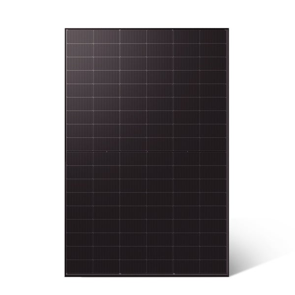 Monokristallines Solarmodul für Photovoltaikanlagen.