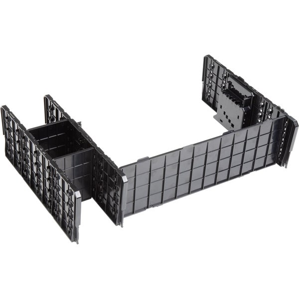 Wasserhahn mit verschiedenen Wassereinstellungen: Wasser 1, Aus, Wasser 2