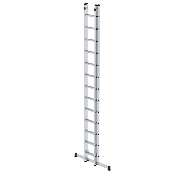PROREGAL Sprossen-Schiebeleiter mit Standard-Traverse 2 x 13 Sprossen
