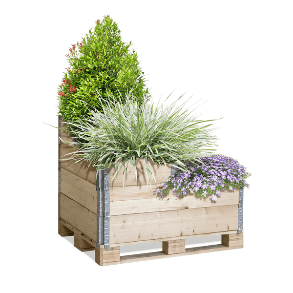 Galamio Paletten Hochbeet » Gartenparadies « 1Stk