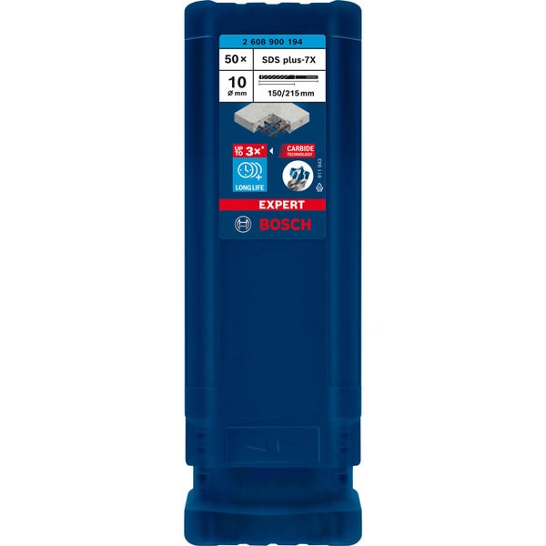 Bosch Expert SDS plus-7X Bohrer, 10 mm Durchmesser