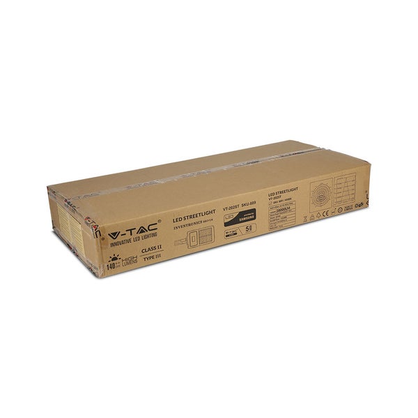 Verpackung einer LED-Straßenleuchte