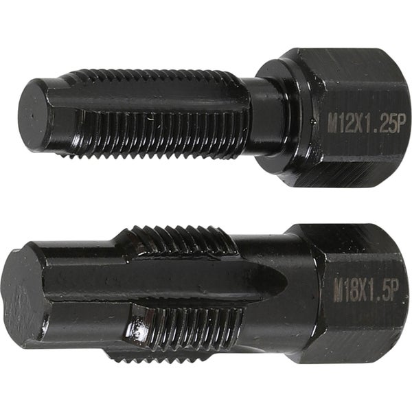 BGS Reparaturwerkzeug für Lambdasondengewinde M18 x 1,5 mm M12 x 1,25 mm 2tlg. - 65591