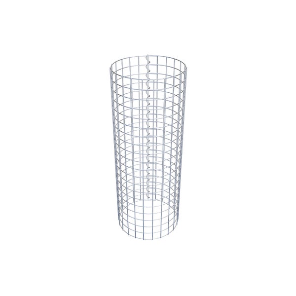 Gabionensäule Durchmesser 37 cm MW 5 x 5 cm rund - Höhe: 100 cm