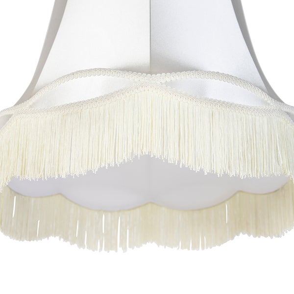 Lampenschirm mit Fransen