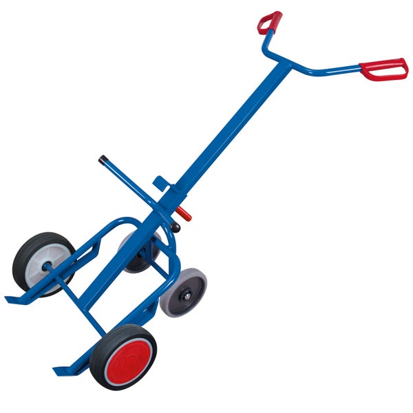 Sackkarre mit drei Rädern und Stahlrahmen