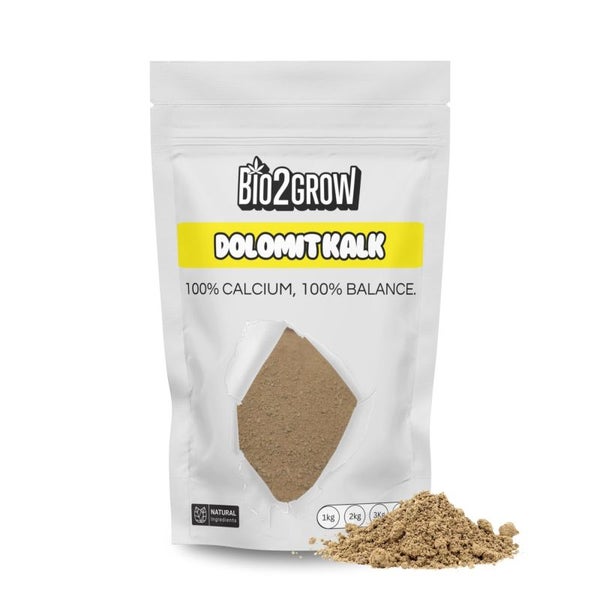 Bio2grow Dolomitkalk für Garten 5 Kg– Natürlicher Bodenverbesserer mit Calcium & Magnesium – pH-Wert-Regulierung, nachhaltige Nährstoffversorgung & langanhaltende Wirkung