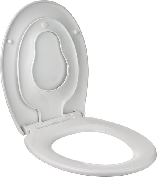 WC-Sitz mit integriertem Kindersitz, Absenkautomatik Funktion