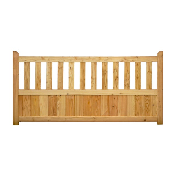 Holzzaun für den Garten