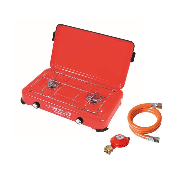 ROTHENBERGER Industrial Duo-Campingkocher inkl. USB Feuerzeug - 1500005113