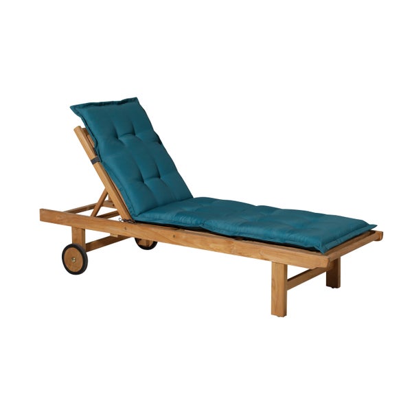 Liegenauflage Panama seeblau - ca. 200x65 cm