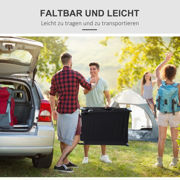 Teppich mit geometrischem Muster und Fransen