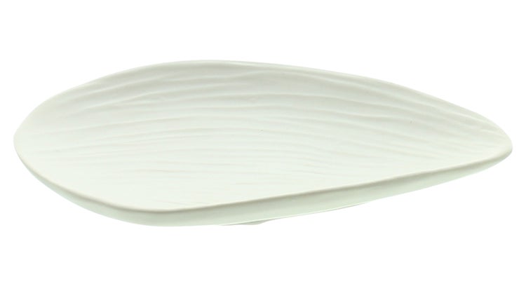 FRANK FLECHTWAREN | Seifenschale Muschel, 2er Set, PORZELLAN, 13,5 x 9,5 x 1,5 cm