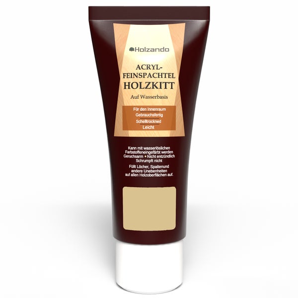 Holzando Acryl Feinspachtel Holzkitt Tube
