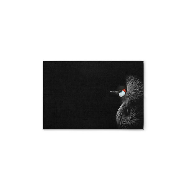Leinwandbild mit einem Graukronenkranich