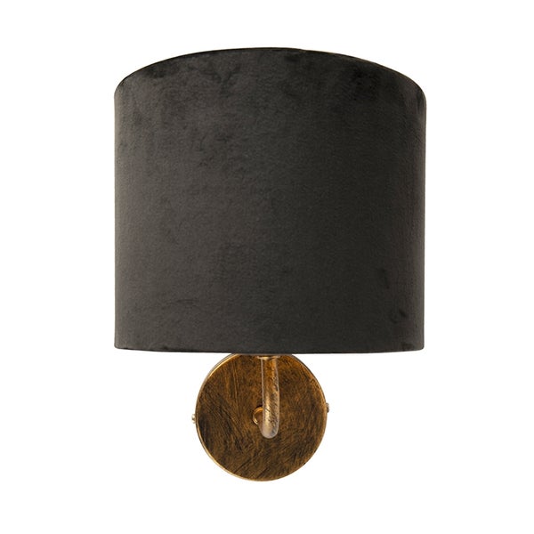 Wandleuchte mit Lampenschirm und Wandhalterung