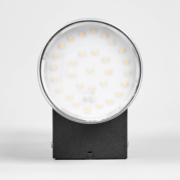 Lindby LED Wandleuchte außen Morena (spritzwassergeschützt (Modern) in Schwarz aus Edelstahl (2 flammig, ) - Außenwandleuchten Wandlampe Led Außenlampe Outdoor für Außenwand/Hauswand