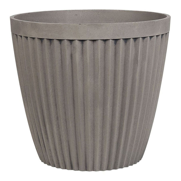 Blumenkübel POKA 36 cm Taupe
