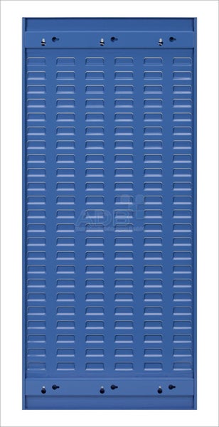 PROREGAL Orthogonale Schlitzplatte HxB 98,7 x 45,6 cm Blau