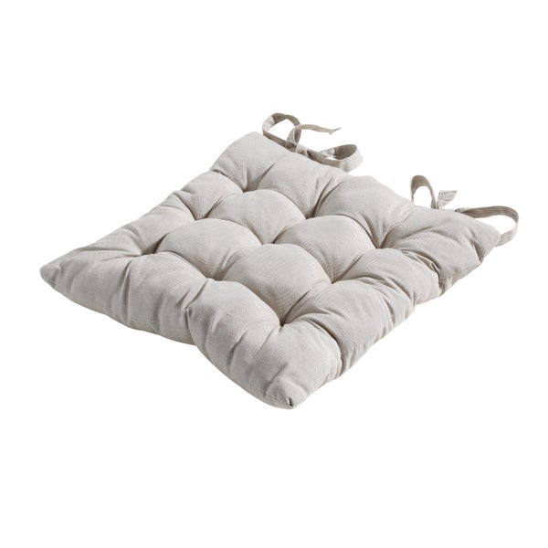 Sitzkissen Tuscany Panama Leinen - Ca. 46x46 cm - 4er-Set