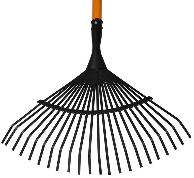 PROREGAL Gartenharke mit Glasfasergriff, 22Tooth, 1500mm