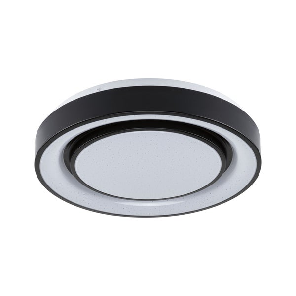 LED Deckenleuchte Rainbow mit Regenbogeneffekt RGBW+ 750lm 230V 22W dimmbar Schwarz, Weiß