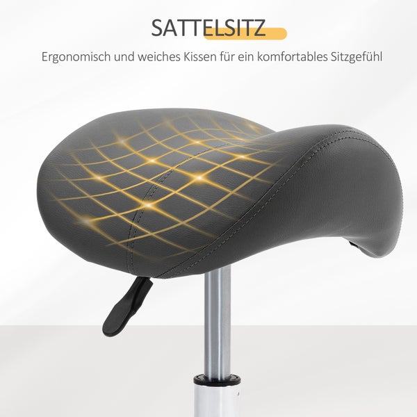 Sattelsitz mit ergonomischem Design und weicher Polsterung