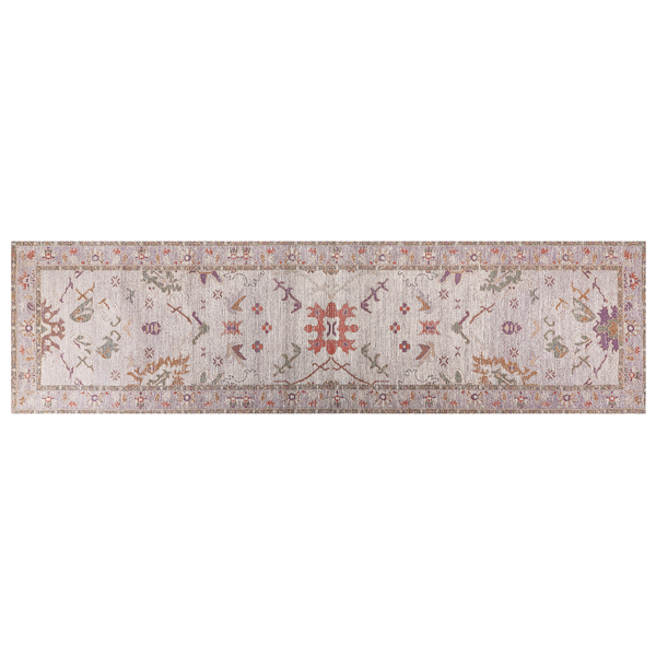 Teppich YANOBA Beige 80 x 300 cm Baumwolle