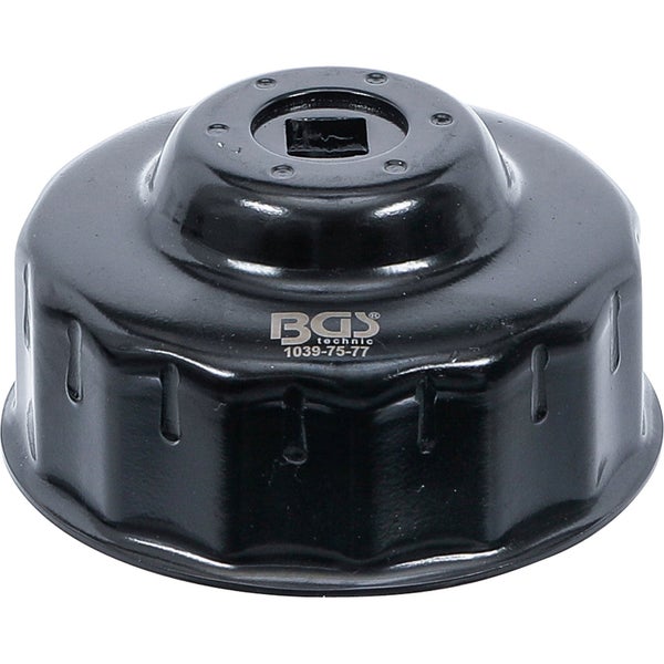 BGS Ölfilterschlüssel 15-kant Ø 75 - 77 mm für Audi / Ford / Isuzu / Mercedes-Benz / Opel / VW - 1039-75-77