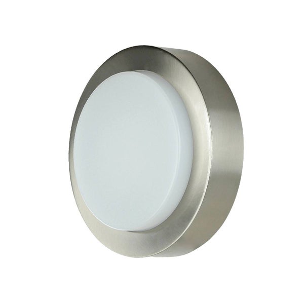 Runde Deckenleuchte mit Metallrahmen