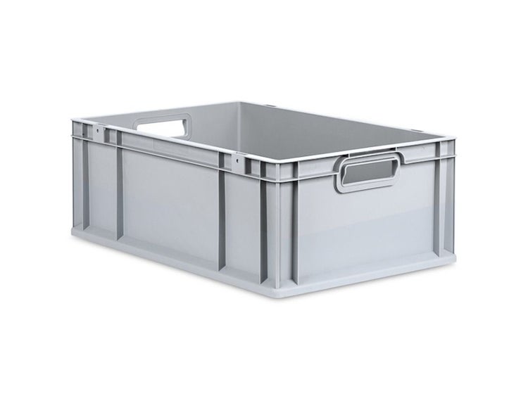 PROREGAL Spar Set 5x Eurobox Nextgen Economy Griffe Offen HxBxT 22 x 40 x 60 cm 44 Liter Eurobehälter Transportbox Transportbehälter