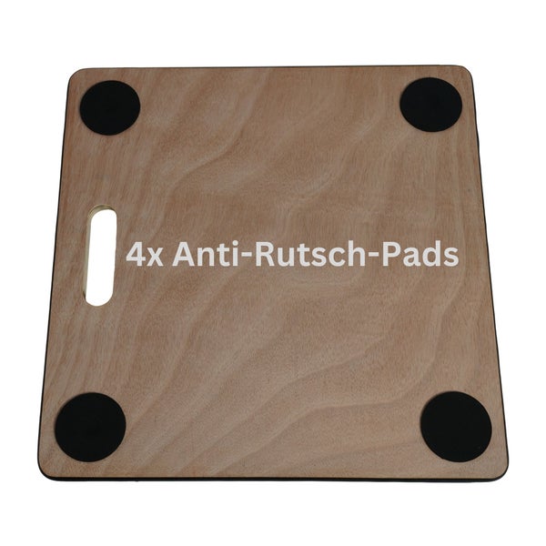 PROREGAL MegaDeal 2x Transportroller 4 Rollen HxBxT 11,5x50x50 cm Traglast 150kg Sperrholzplatte