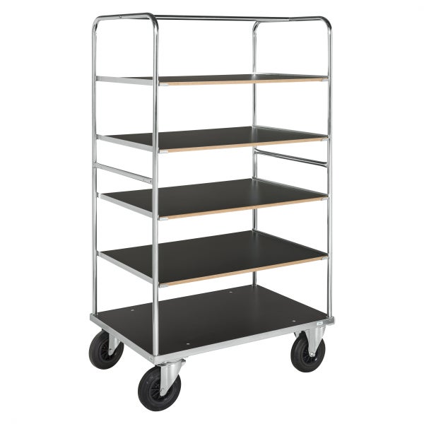 Etagenwagen mit fünf Ablageflächen