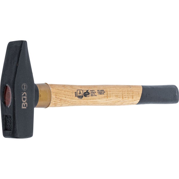BGS technic Schlosserhammer mit Holzstiel