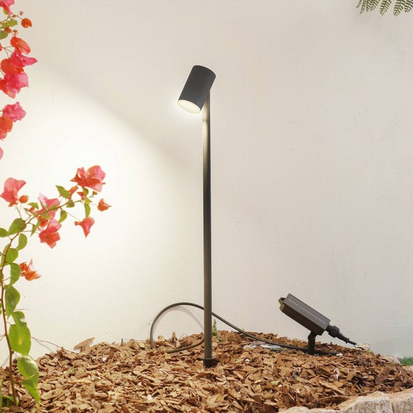 Lindby LED Myric (Modern) in Schwarz aus Aluminium (1 flammig, )