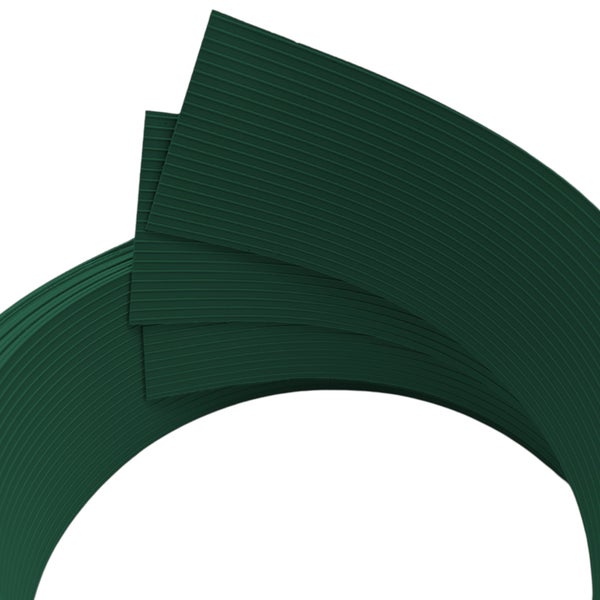 Dachbleche aus Stahl im Querschnitt