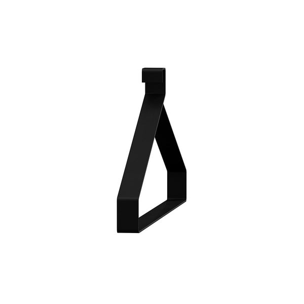 Nimes Kleiderbügel schwarz. 43 X 3 X 18 cm