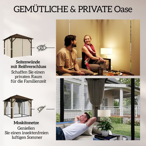 Transparentes weißes Dekoband aus Organza mit Blumenmuster.