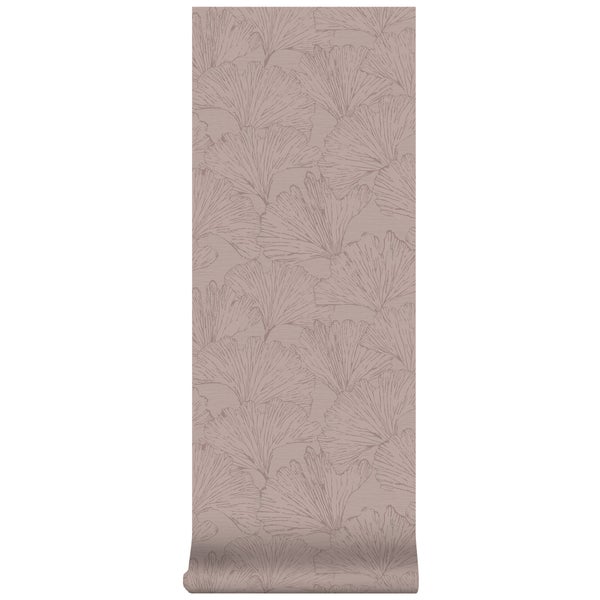 Tapetenrolle mit Ginkgo-Blattmuster
