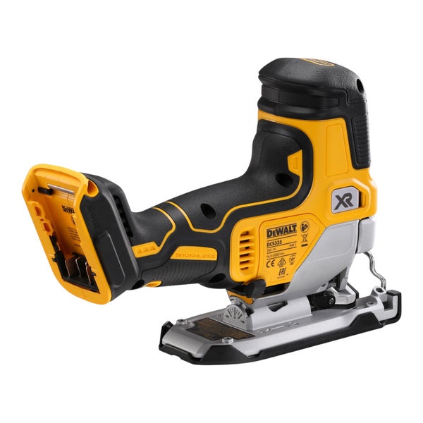 DeWalt Akku-Stichsäge mit bürstenlosem Motor und 18 Volt Leistung.